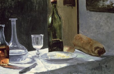 Still Life with Bottles by Claude Monet